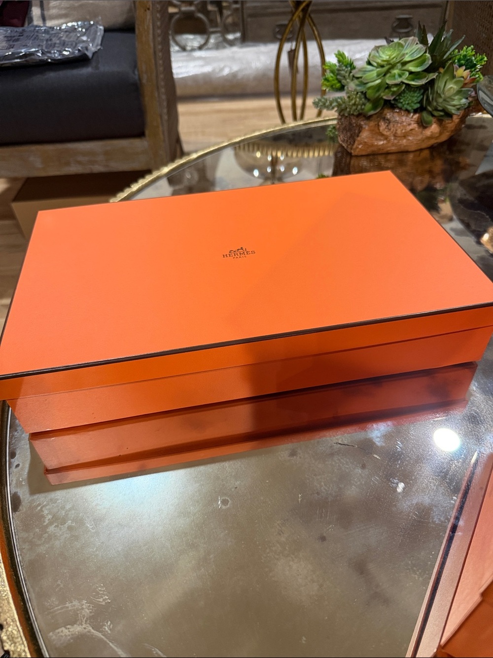 Hermès Orange Signature Gift Box